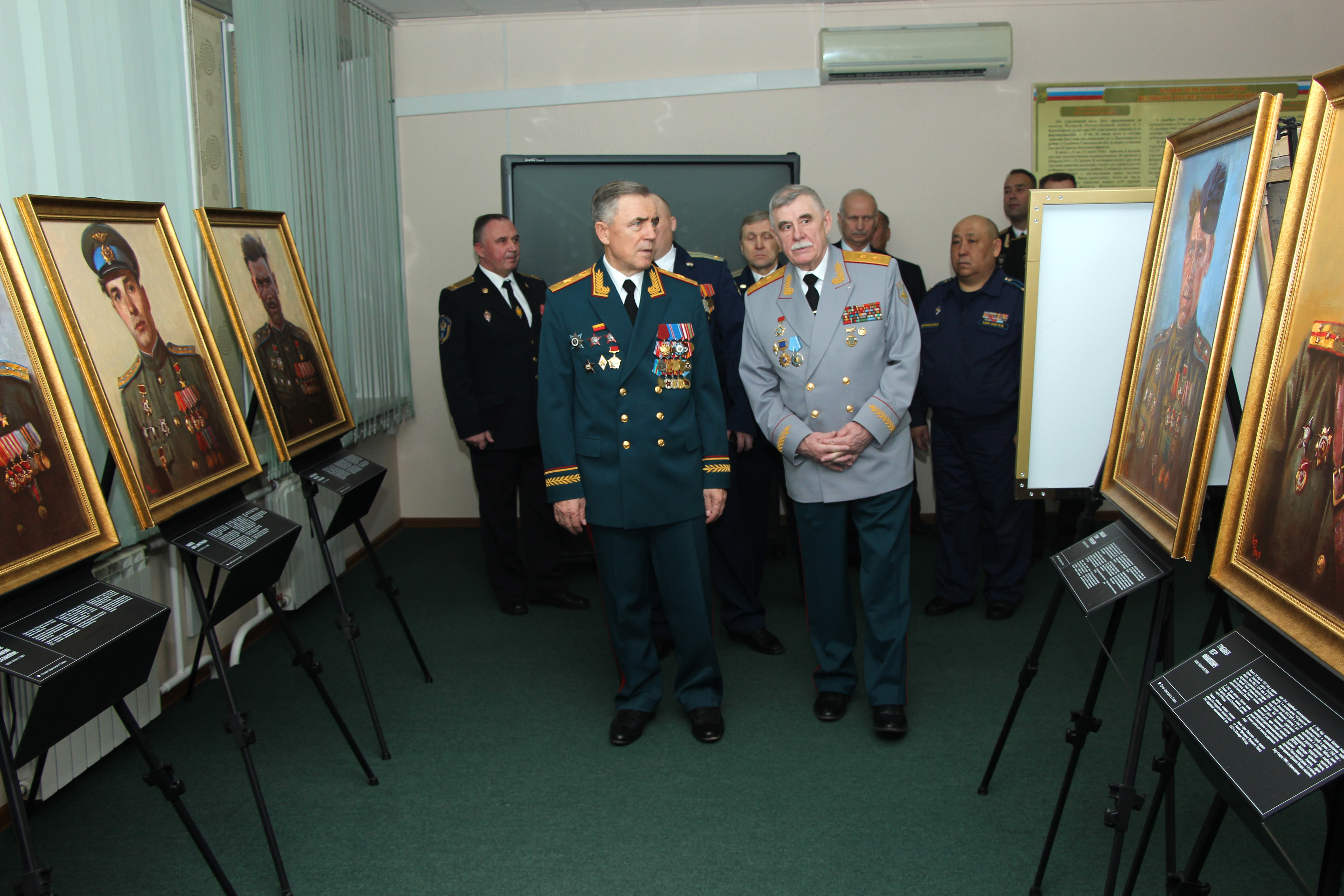 Открытие музея имени В.П. Дубынина в Сибирском федеральном университете (г. Красноярск)