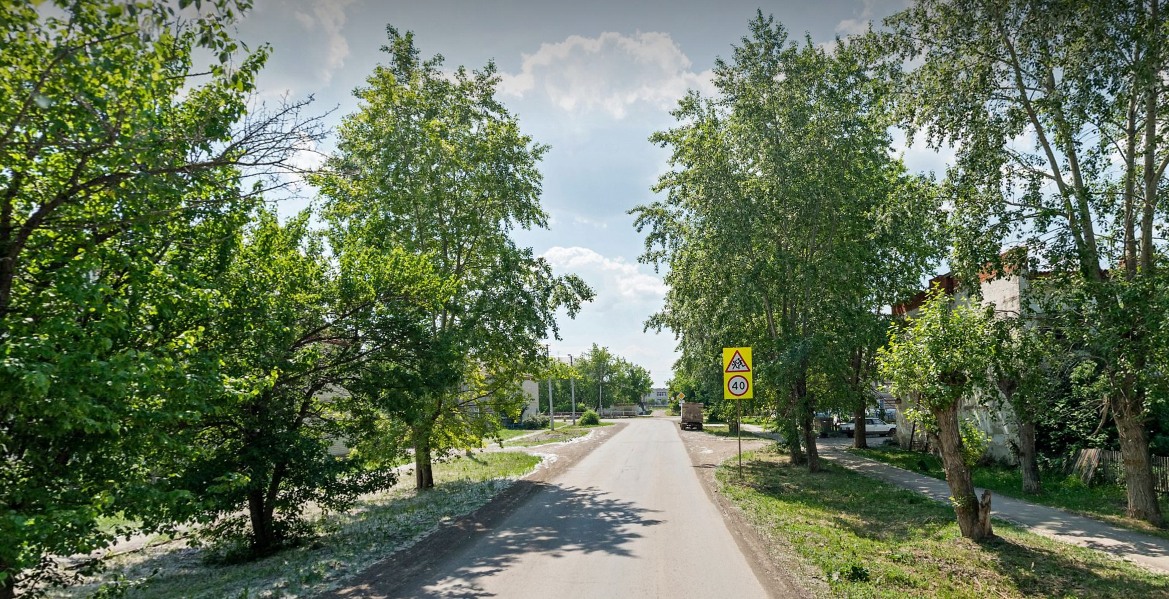 Улица имени Виктора Дубынина в поселке Мартюш Каменского района Свердловской области